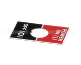 2M-Z18461 Star Label, Power, On And Off