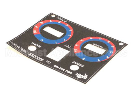 2M-Z9626 Star Controlpnl Lbl 30/45Scbd/Hd