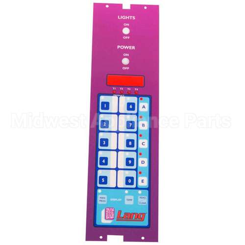 2M60301-42 Compatible Lang Label Panel Purple