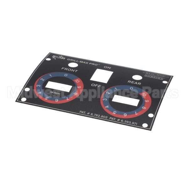 2MZ8330 Compatible Star Label-Cntrl Pnl 30Scbb