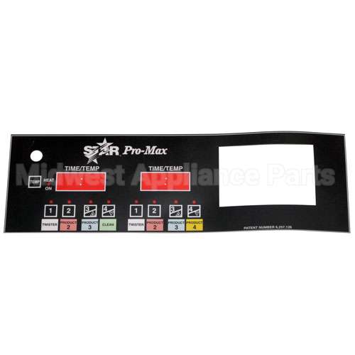 2MZ9191 Compatible Star Overlay, Gr14Sptk