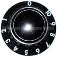 2R-56505 Compatible Apw Knob, Black Plain (1 To 10)