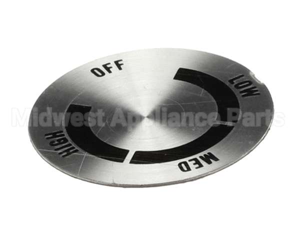 2R-70702-07 Lang Dial Plt 3-Heat Switch