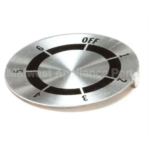 2R-70702-34 Compatible Star Dialplate, 6-Heat Switch