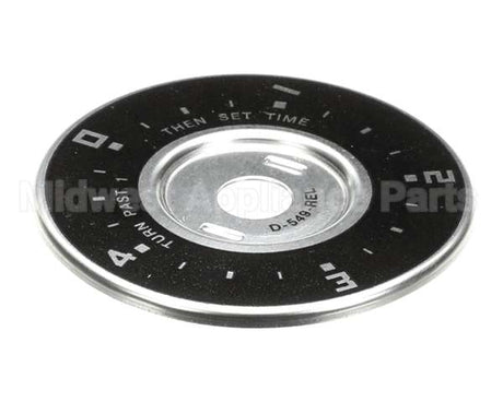 2R-70702-37 Lang Dial Plate, 5 Hour Timer