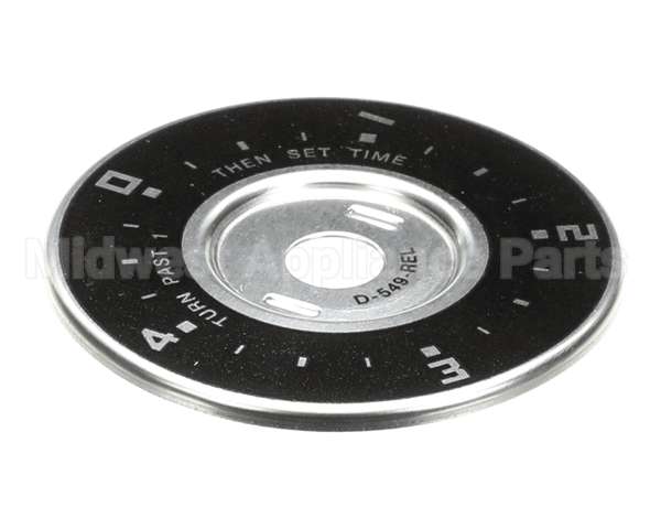 2R-70702-37 Lang Dial Plate, 5 Hour Timer