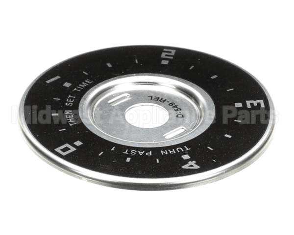 2R-70702-37 Lang Dial Plate, 5 Hour Timer