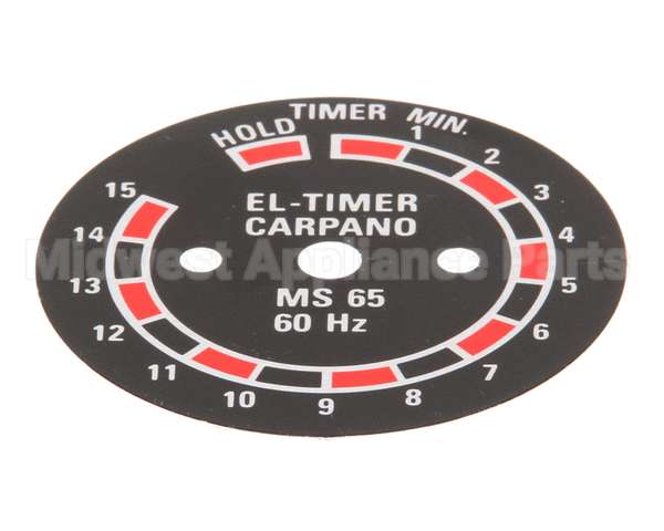 30-190 Varimixer 15 Minute Timer (Metal) Scale Carpano.