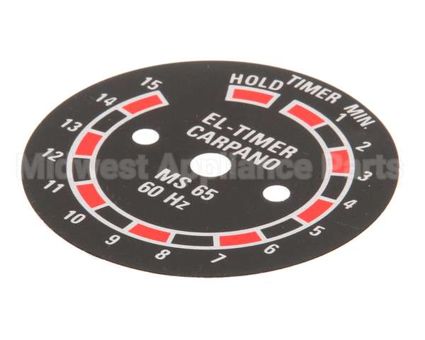 30-190 Varimixer 15 Minute Timer (Metal) Scale Carpano.