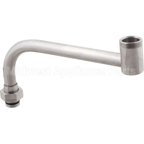 3000-0003 Compatible Fisher Faucet Adaptor, Dbl Spout, Leadfree, Ss