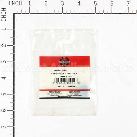 302031MA Briggs & Stratton Fuse Spade Type 32V 1