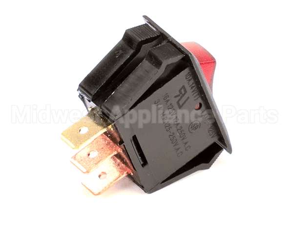 30523EC Cadco Rocker Swtich Red