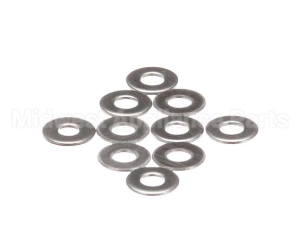 306P162 Antunes Washer Flat, #6 3/8 Od X