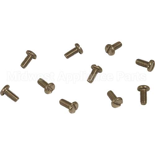 308P115 Compatible Roundup Rou 8-32 X 3/8 Scrw 10Pk