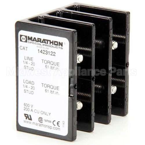 30905 Compatible Toastmaster - Middleby Marshall Terminal 3-Pole Block