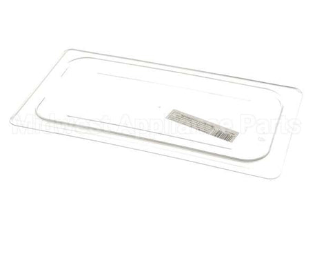 30CWC-135 Cambro Lid, Flat 1/3 Food Pan, Clear