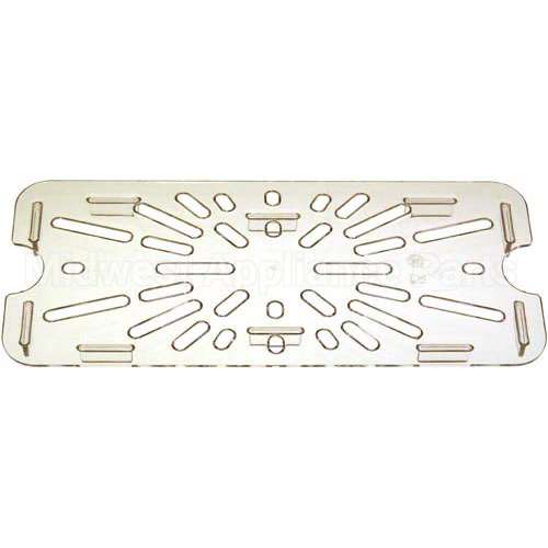 30CWD-135 Compatible Cambro Drain Tray 1/3 Size-135 Clear