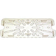 30CWD135 Compatible Cambro Drain Tray 1/3 Size-135 Clear