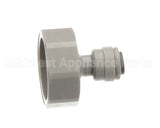 31-0460 Nu-Vu Connector,1/4T X 3/4Bsp,Faucet