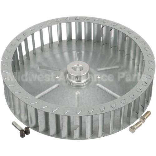 3103902 Compatible Middleby Blower Wheel 9-7/8D X 2-1/8W 5/8