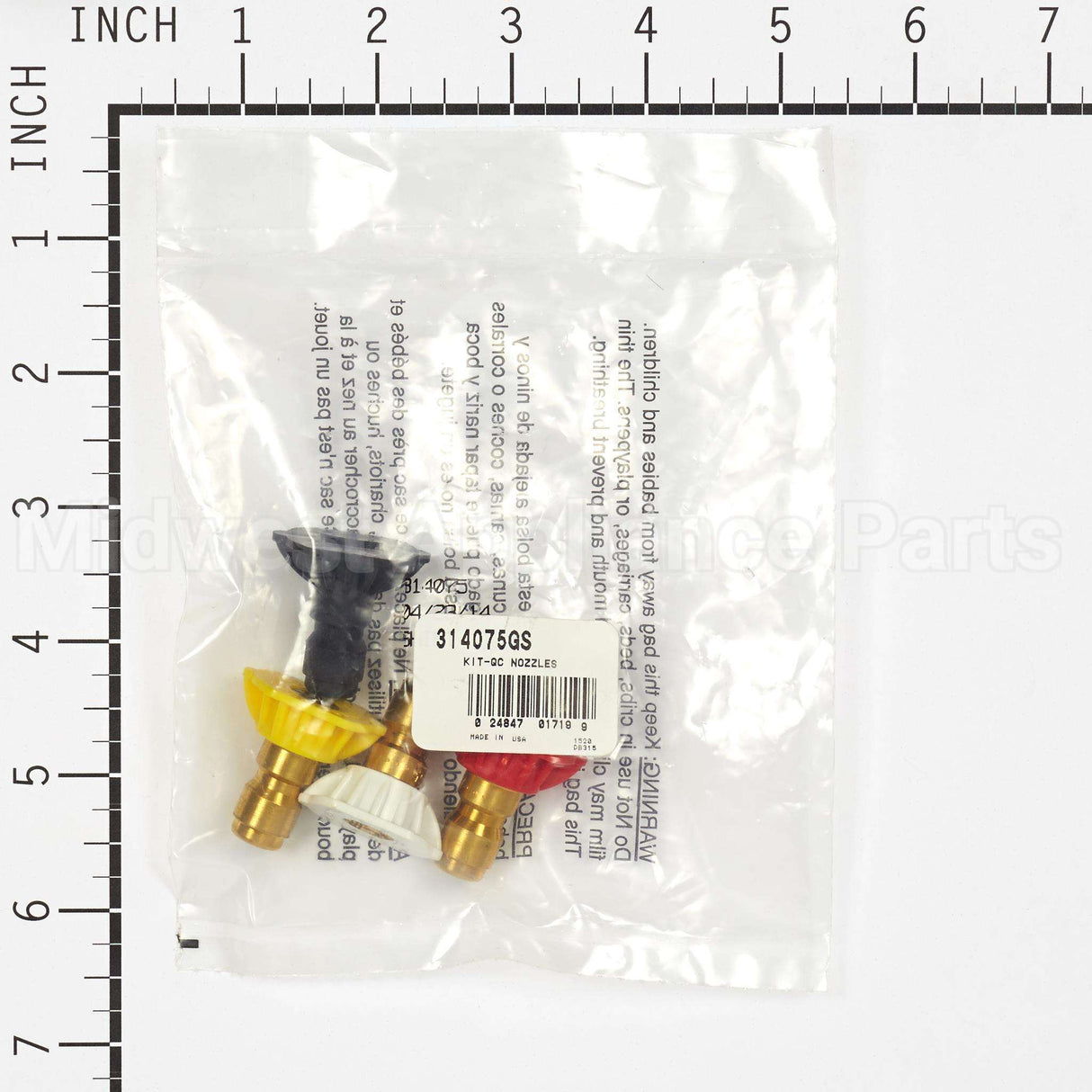 314075GS Briggs & Stratton Kit-Qc Nozzles