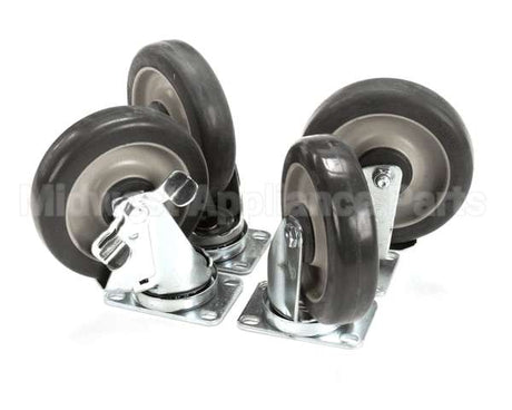 315410 Tri-Star Manufacturing Kit;4 Plate Casters 2/W Brake