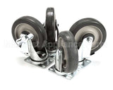 315410 Tri-Star Manufacturing Kit;4 Plate Casters 2/W Brake