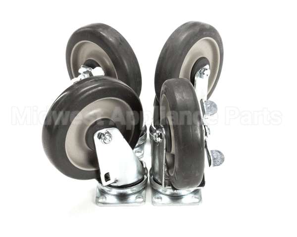 315410 Tri-Star Manufacturing Kit;4 Plate Casters 2/W Brake