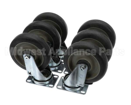 315412 Tri-Star Manufacturing Kit;6 Range Plate Casters 3W