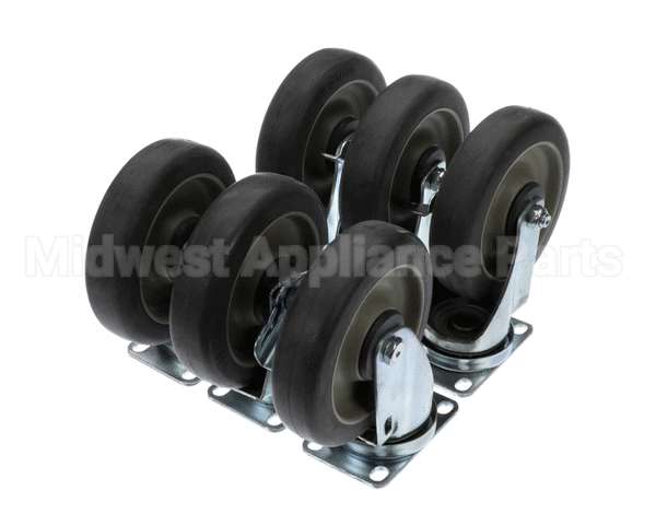 315412 Tri-Star Manufacturing Kit;6 Range Plate Casters 3W