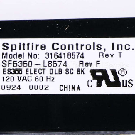 316418574 Frigidaire Control-Electrical