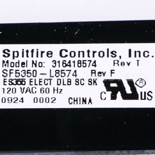 316418574 Frigidaire Control-Electrical