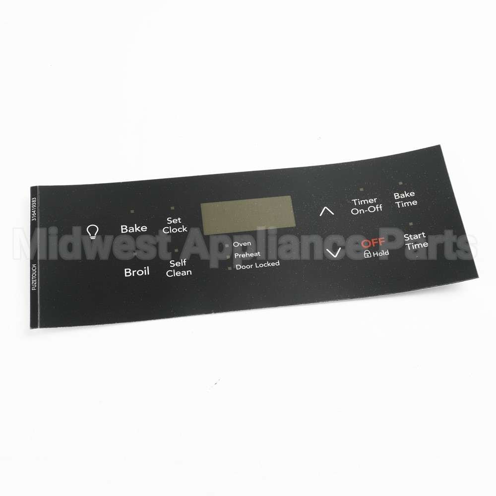 316419383 Frigidaire Overlay