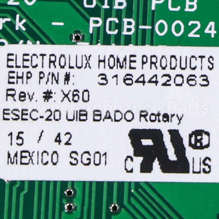 316442063 Frigidaire Board