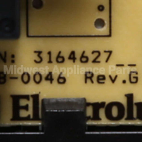 316462803 Frigidaire Controller