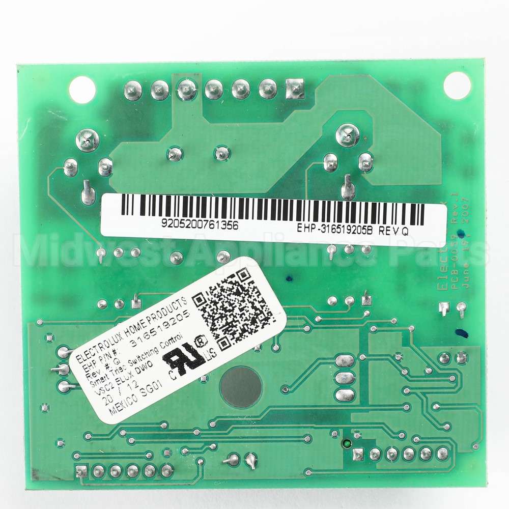 316519205 Frigidaire Board