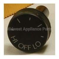 31760705B Whirlpool Knob Fan Switch (Black)