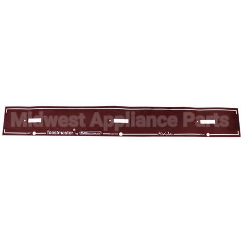 31793 Compatible Toastmaster - Middleby Marshall Decal Control Panel C1/D1