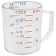 3210 Compatible Rubbermaid Cup, Measuring(1Cup, Dry, Clear)