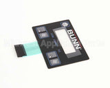 32126.1004 Bunn Kit, Membrane Switch Ultra-2 Black