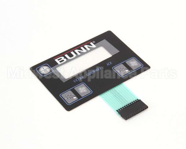 32126.1004 Bunn Kit, Membrane Switch Ultra-2 Black