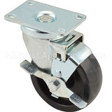 3234180 Compatible Delfield Caster, 4, Plate, Swvl, Brk