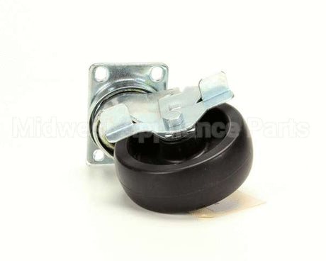 3234180 Delfield Caster,4,Plate,Swivel,Brake,