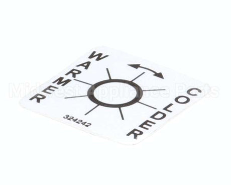 324242 Stoelting Decal Temp Adjustment