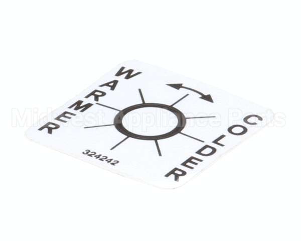 324242 Stoelting Decal Temp Adjustment