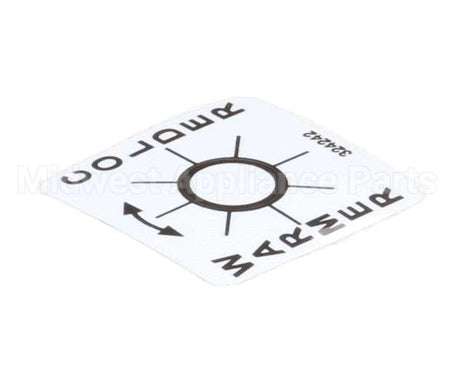 324242 Stoelting Decal Temp Adjustment