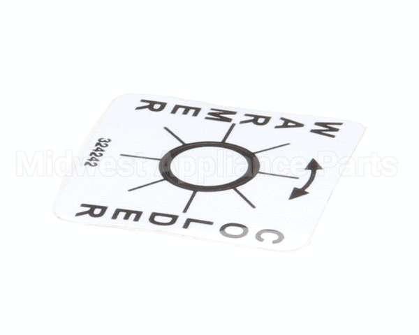 324242 Stoelting Decal Temp Adjustment