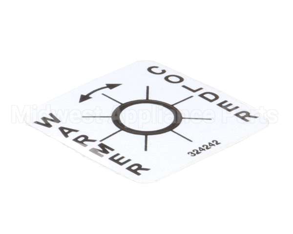 324242 Stoelting Decal Temp Adjustment