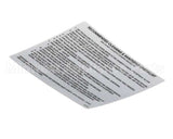 324509 Stoelting Decal Cleaning (Ss Shake)