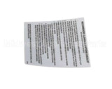 324509 Stoelting Decal Cleaning (Ss Shake)